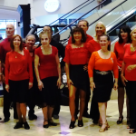 Pictures & Videos from our Royal Palm Chapter # 6016 Flash Mob Formation Team’s Six Performances for National Ballroom Dance Week 2019!